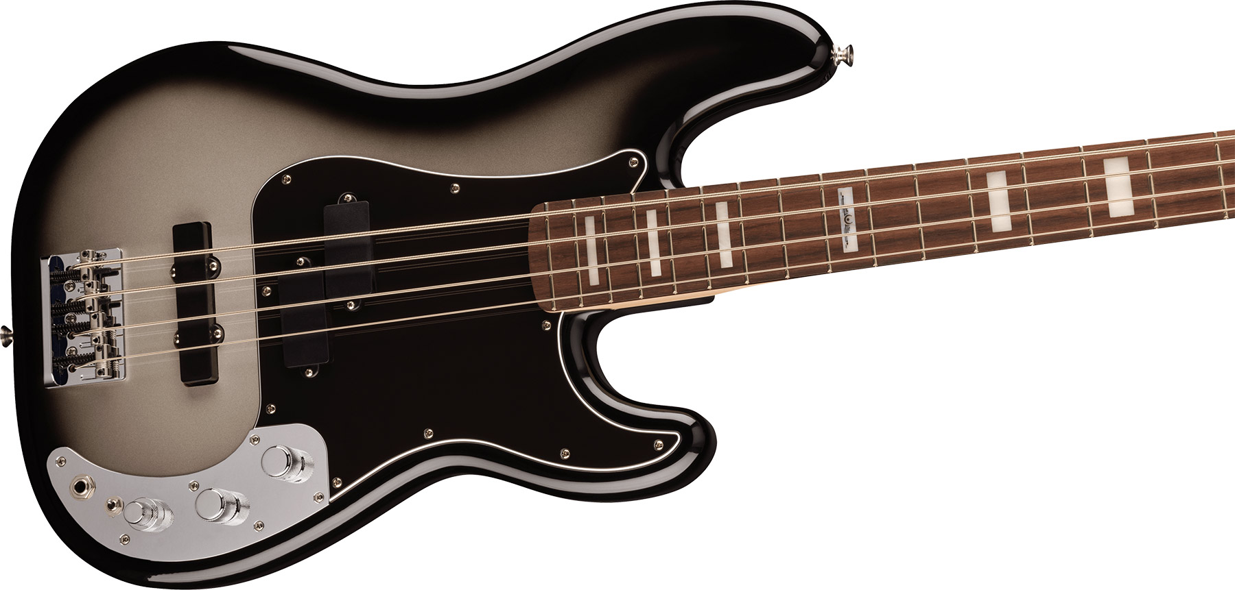 Fender Troy Sanders Precision Bass Signature Active Rw - Silverburst - Solid body electric bass - Variation 2