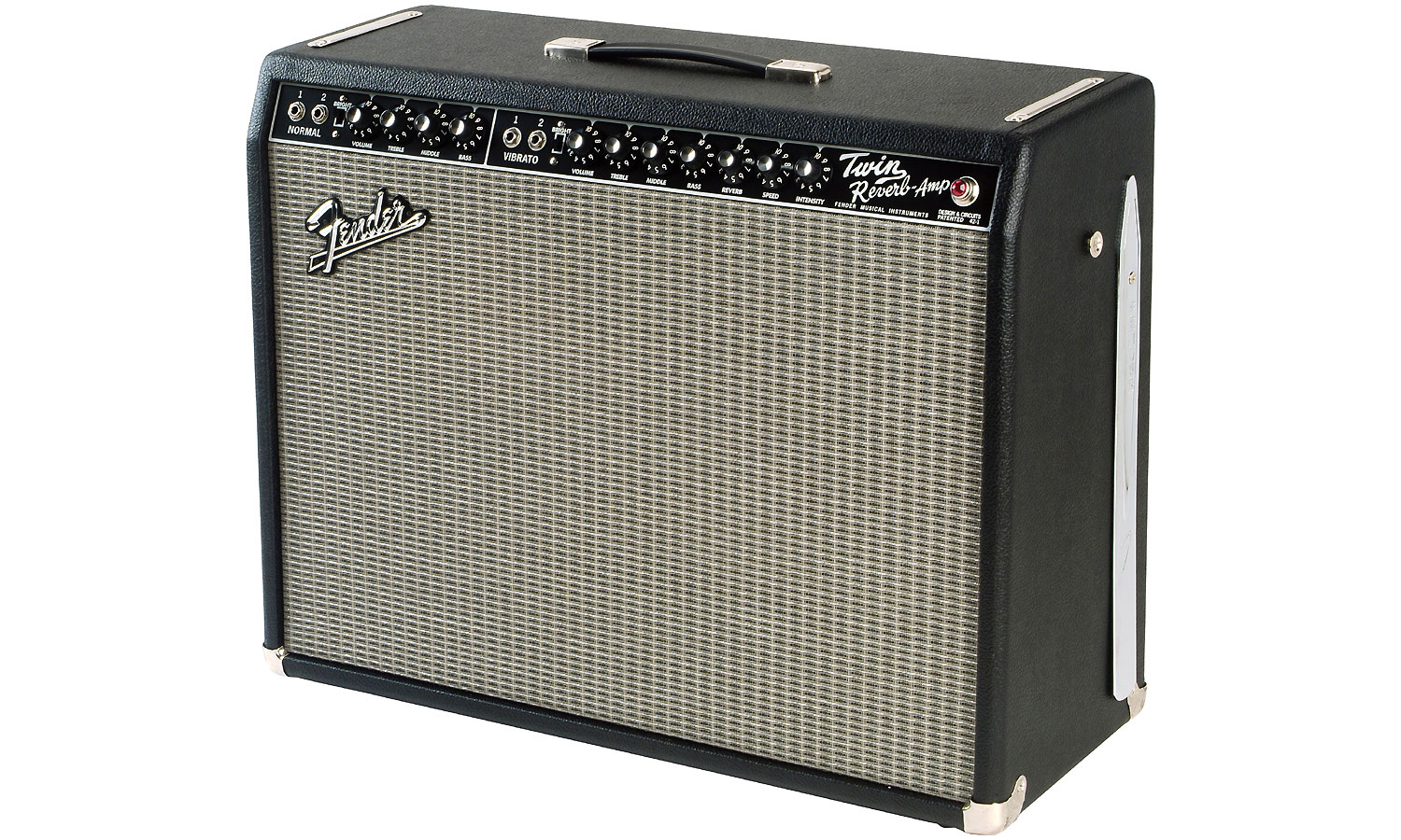 Fender '65 Twin Reverb - Black - Electric guitar combo amp - Variation 1