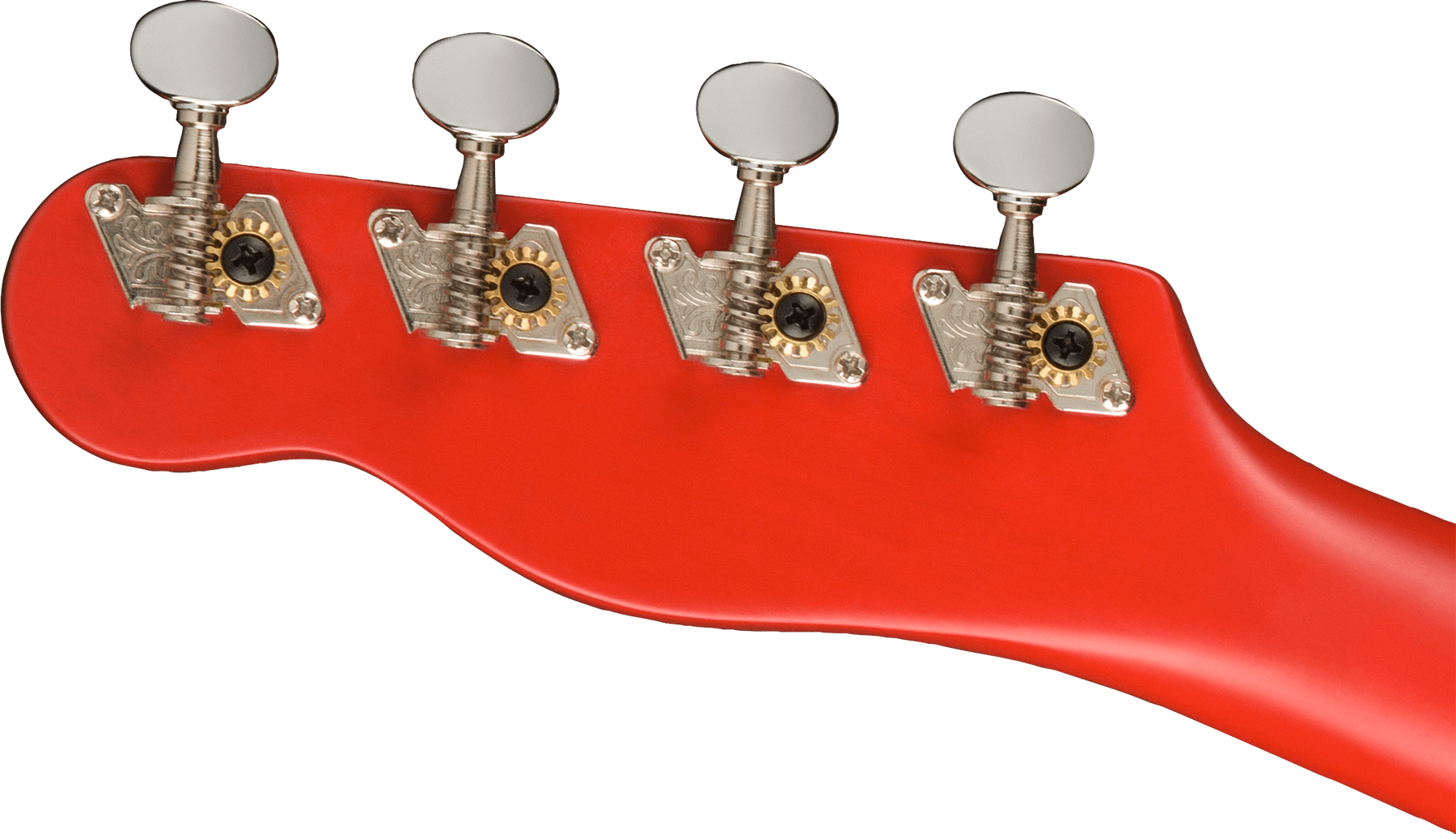 Fender Venice Soprano Uke California Coast Fsr Ltd Nato Wal - Fiesta Red - Ukulele - Variation 3