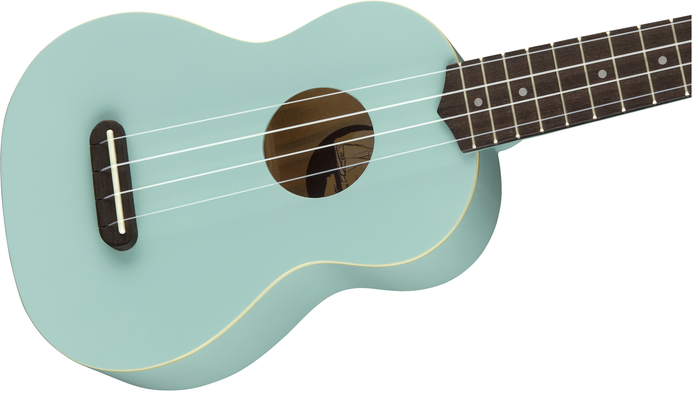 Fender Venice Soprano Ukulele - Daphne Blue - Ukulele - Variation 2