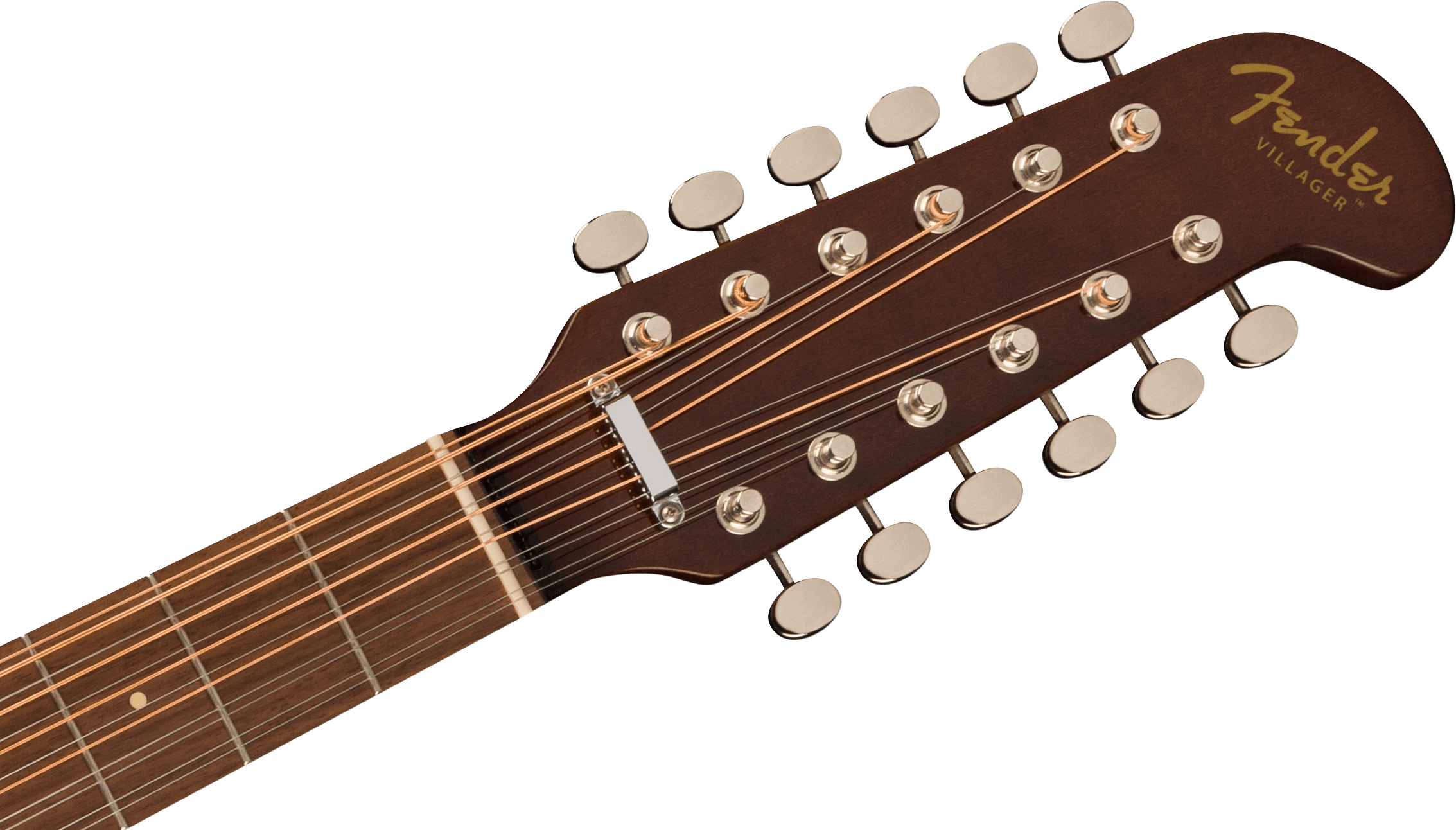 Fender Villager 12 De Epicea Sapelle Wal - Natural - Electro acoustic guitar - Variation 3