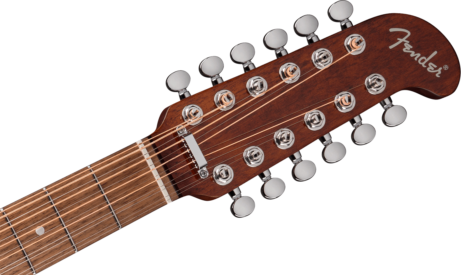 Fender Villager Deluxe E California Orchestra Om 12c Shsc Epicea Acajou Noy - Black - Folk guitar - Variation 4