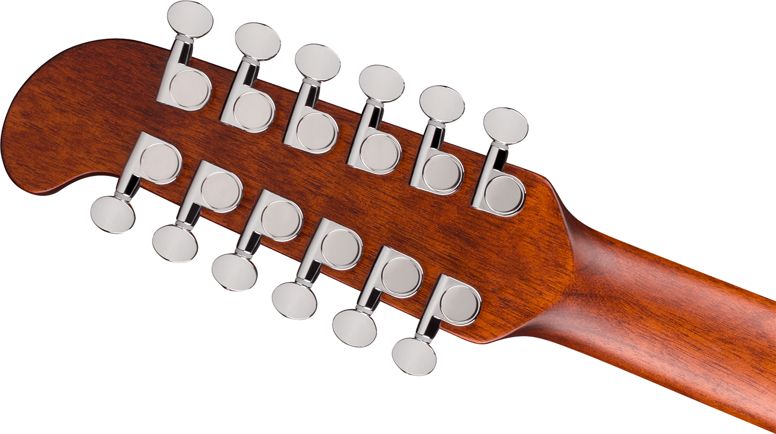 Fender Villager Deluxe E California Orchestra Om 12c Shsc Epicea Acajou Noy - Black - Folk guitar - Variation 5