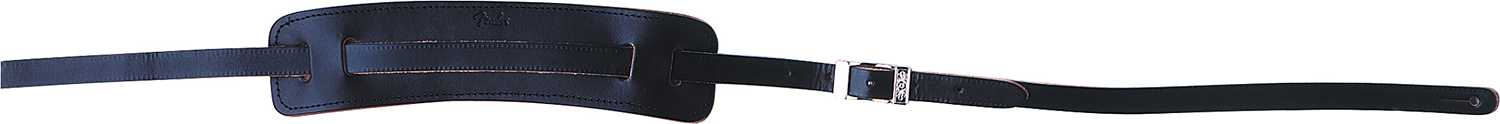Fender Vintage Deluxe Leather Strap Black - Guitar strap - Variation 1