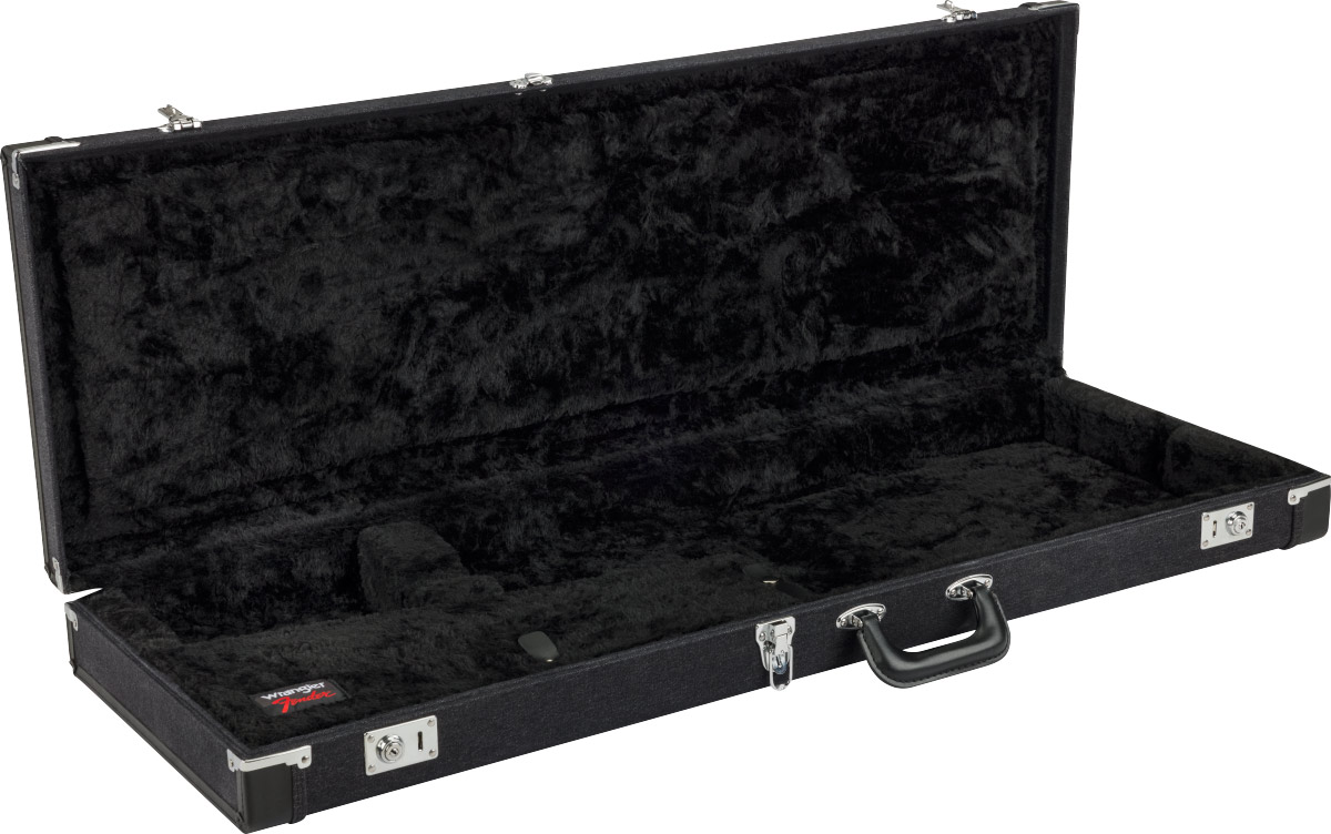 Fender X Wrangler Denim Strat/tele Electric Guitar Case Bois Black - Electric guitar case - Variation 1