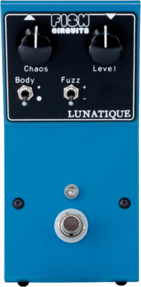 Fish Circuits Lunatique Fuzz Bleue - Overdrive, distortion & fuzz effect pedal - Main picture