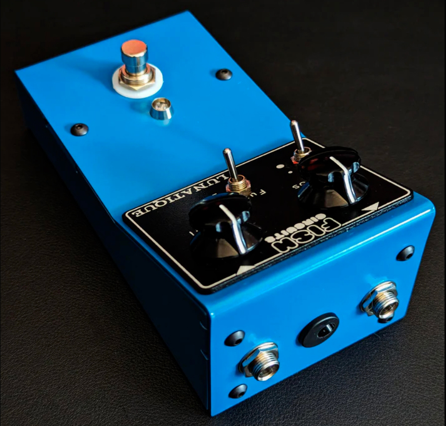 Fish Circuits Lunatique Fuzz Bleue - Overdrive, distortion & fuzz effect pedal - Variation 2