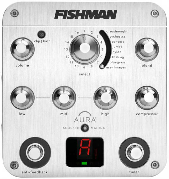 Acoustic preamp Fishman                        Aura Spectrum DI Preamp