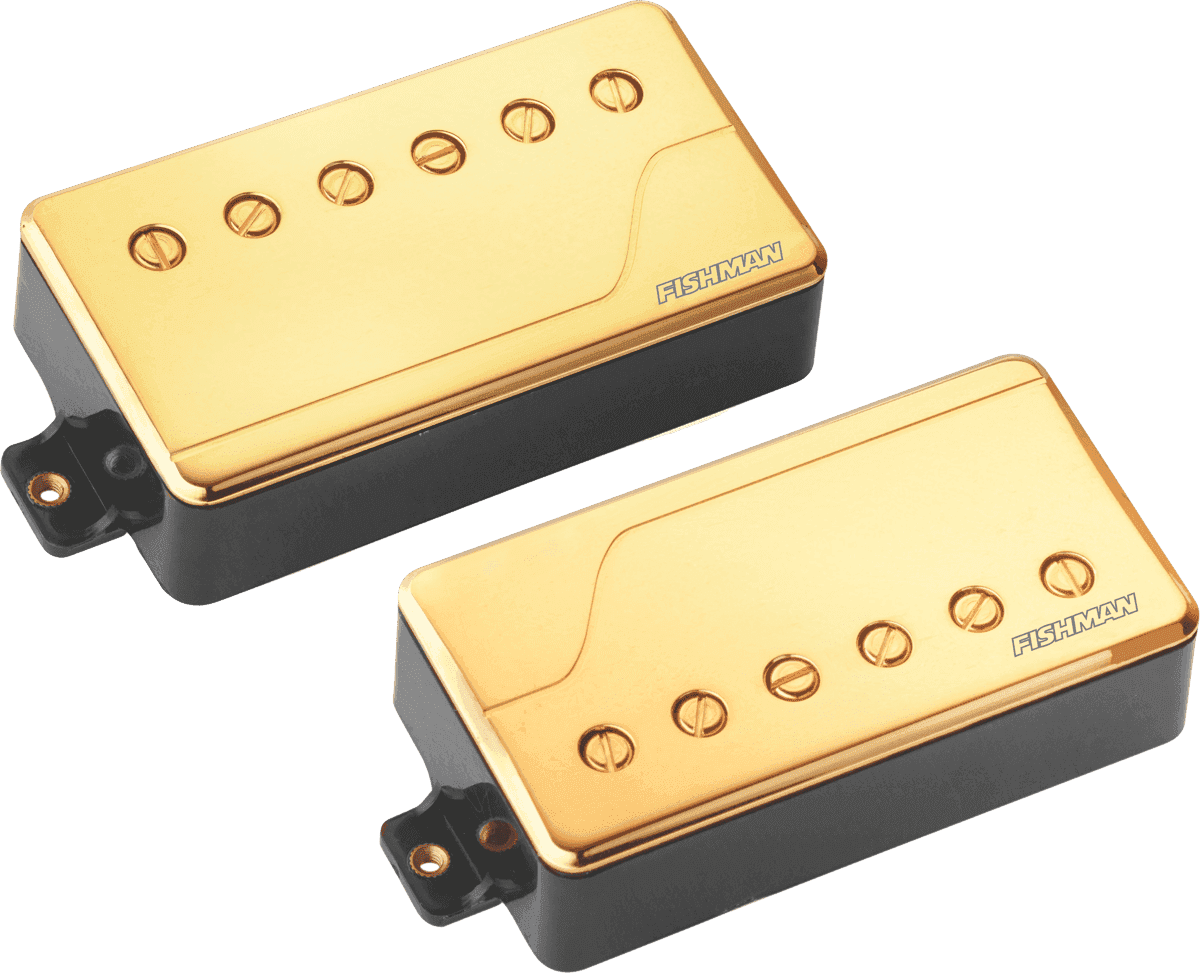 Fishman Fluence Classic Humbucker Set Gold - Electric guitar pickup - Main picture