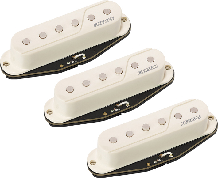 Fishman Fluence Strat Set White - Electric guitar pickup - Main picture