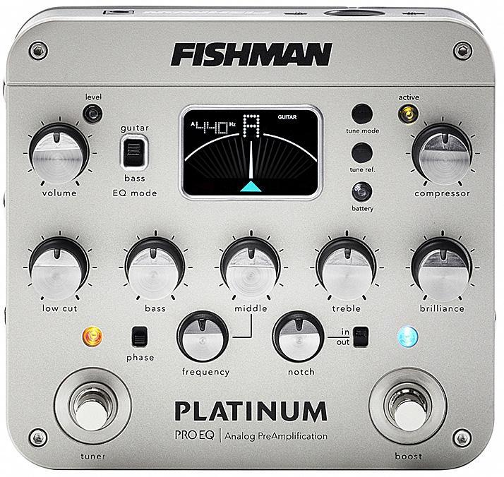 Fishman Platinum Pro EQ/DI Analog Preamp Acoustic preamp