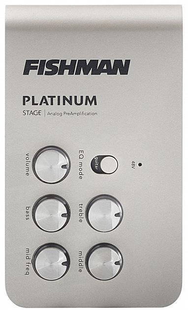 Acoustic preamp Fishman                        Platinum Stage EQ/DI Analog Preamp