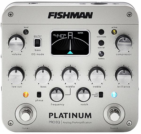Acoustic preamp Fishman                        Platinum Pro EQ/DI Analog Preamp