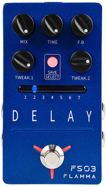 Flamma Fs03 Delay - Reverb, delay & echo effect pedal - Main picture
