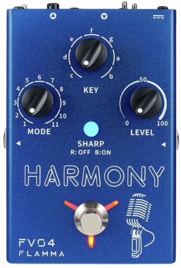 Flamma Fv04 Harmony Vocal - Modulation, chorus, flanger, phaser & tremolo effect pedal - Main picture