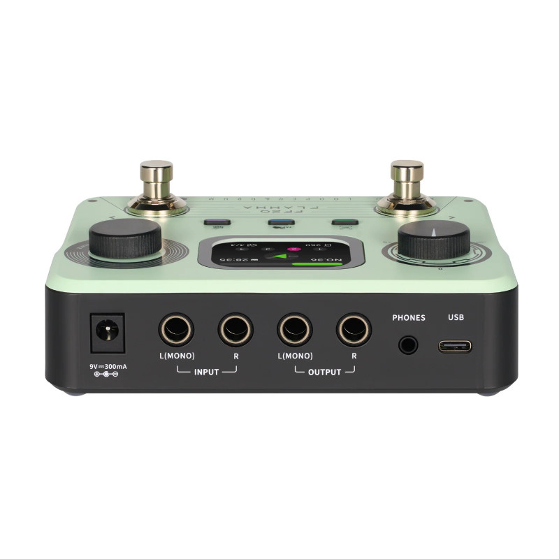 Flamma Ff20 Looper & Drum Machine Green - Looper effect pedal - Variation 3