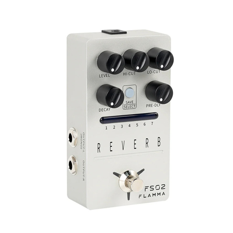 Flamma Fs02 Reverb - Reverb, delay & echo effect pedal - Variation 1