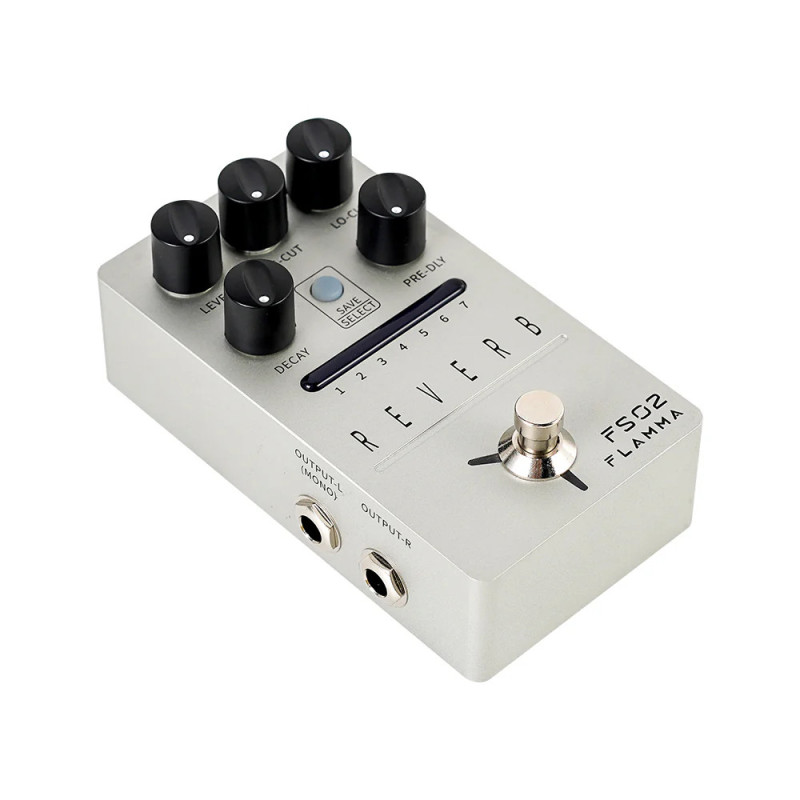 Flamma Fs02 Reverb - Reverb, delay & echo effect pedal - Variation 2