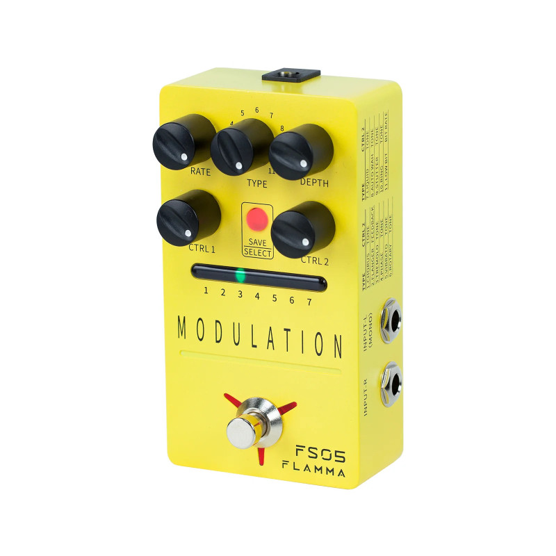 Flamma Fs05 Modulation - Modulation, chorus, flanger, phaser & tremolo effect pedal - Variation 2