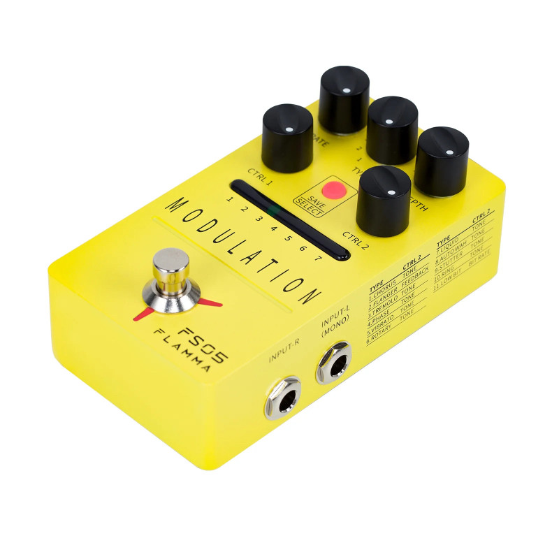 Flamma Fs05 Modulation - Modulation, chorus, flanger, phaser & tremolo effect pedal - Variation 3