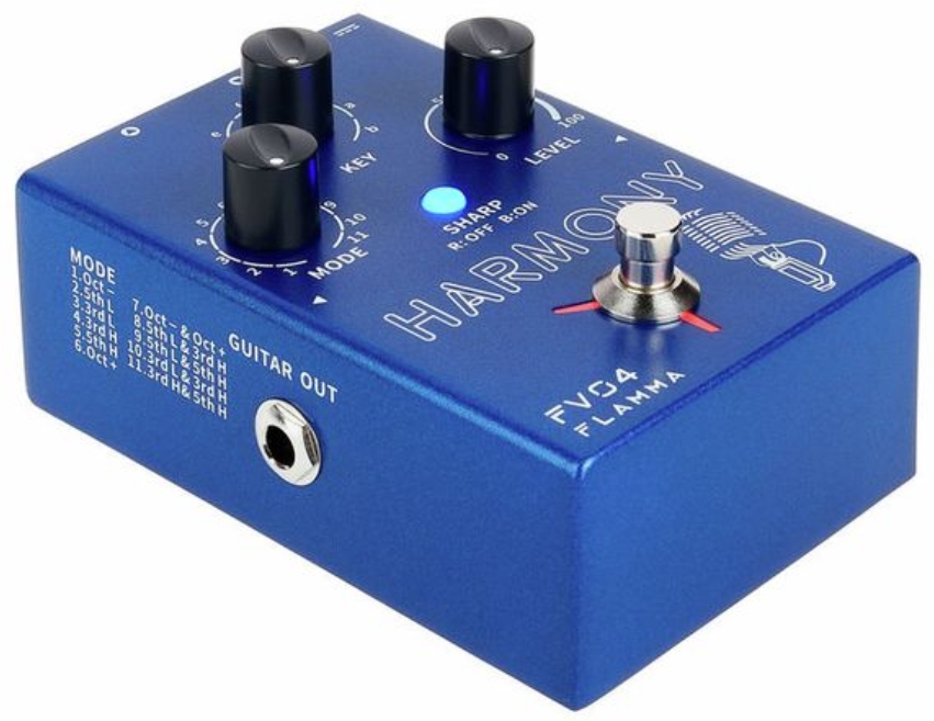 Flamma Fv04 Harmony Vocal - Modulation, chorus, flanger, phaser & tremolo effect pedal - Variation 1