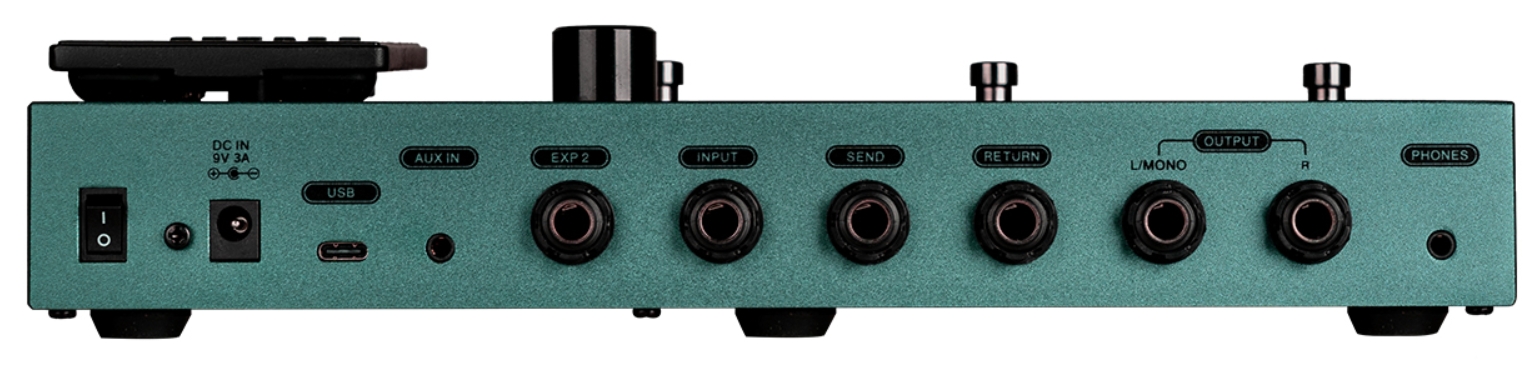 Flamma Fx150b Battery Guitar Multi Effects Nebula Green - Multieffect for electric guitar - Variation 2