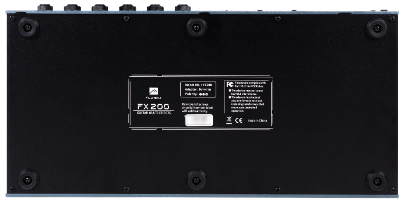 Flamma Fx200 Guitar Multi Effects Galaxy Blue - Multieffect for electric guitar - Variation 5