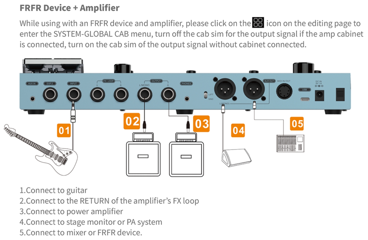 Flamma Fx200b (rechargeable Battery) Guitar Multi Effects Nebula Green - Multieffect for electric guitar - Variation 7