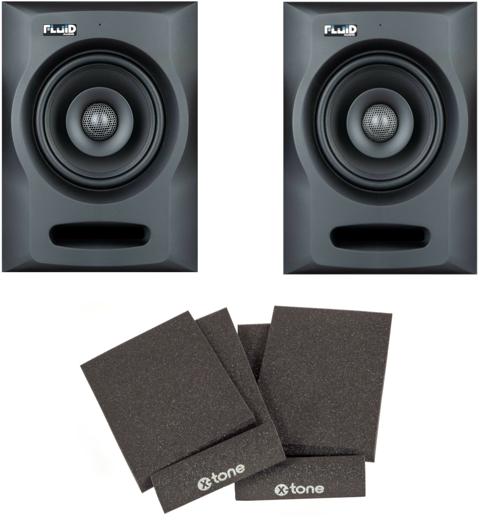 Fluid Audio Pack Paire De Fx 50 + Mousses Isolantes  X-tone Xi 7001 - Active studio monitor - Main picture