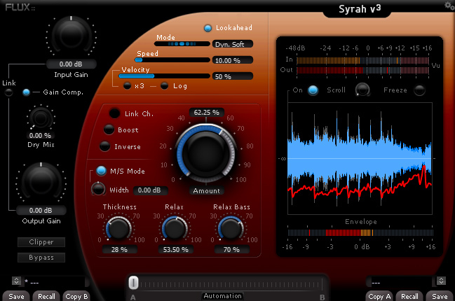 Flux Syrah Plug-ins Native Adptative-dynamics - Plug-in effect - Main picture