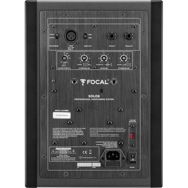Focal Solo 6 Noir - La PiÈce - Active studio monitor - Variation 1