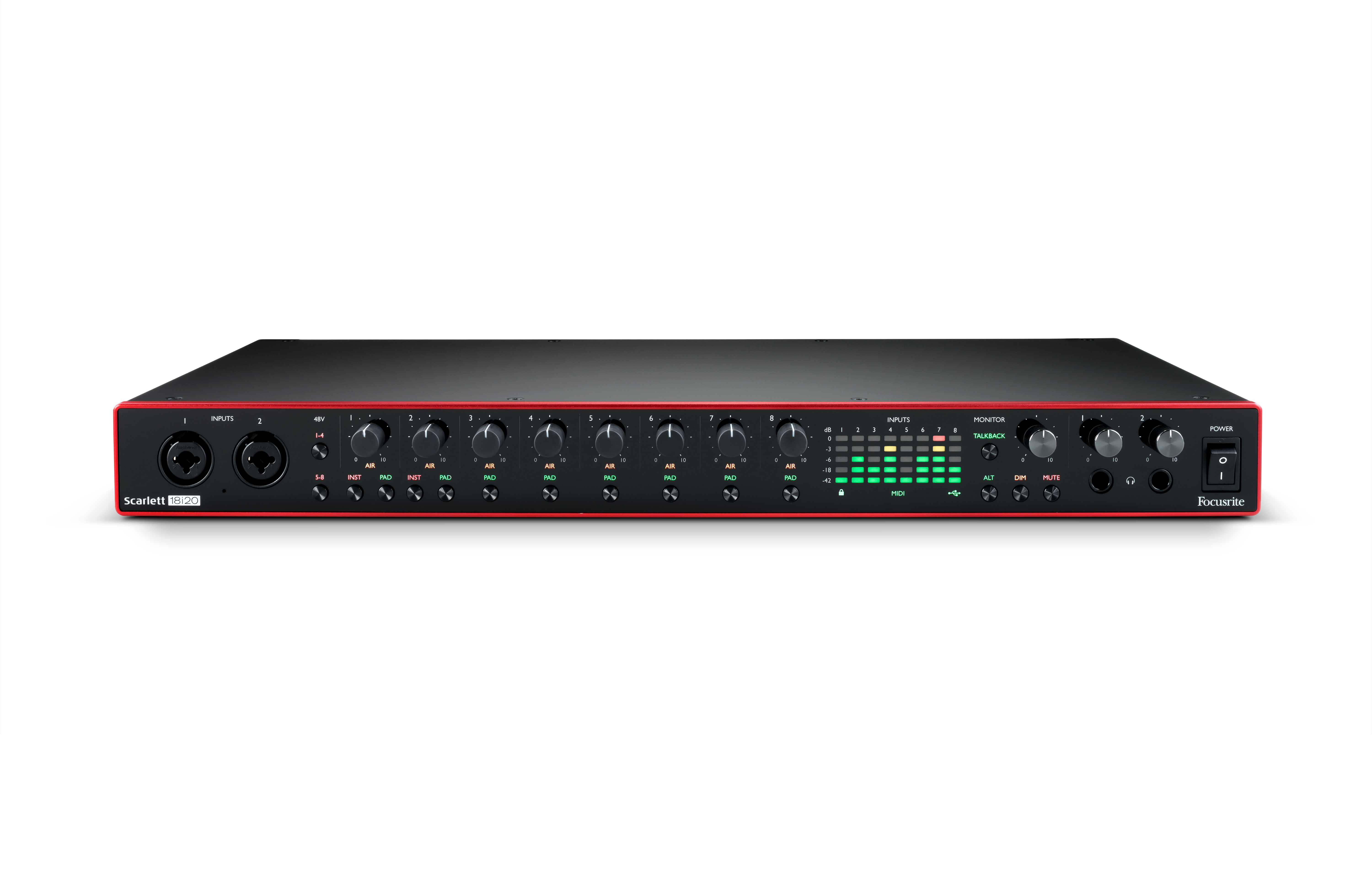 Focusrite Scarlett 18i20 G3 - USB audio interface - Variation 2