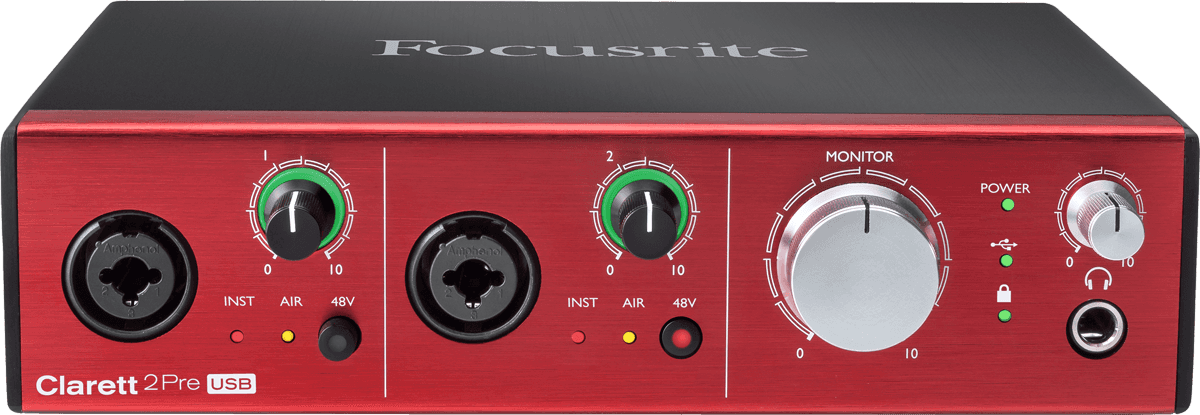 Focusrite Clarett 2pre Usb - USB audio interface - Main picture