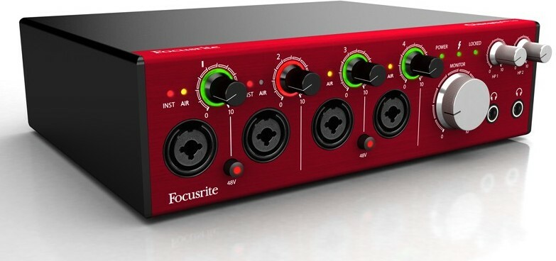 Focusrite Clarett 4 Pre - USB audio interface - Main picture