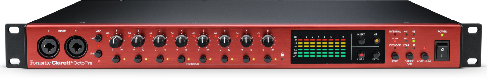 Focusrite Clarett Octopre+ - Preamp - Main picture