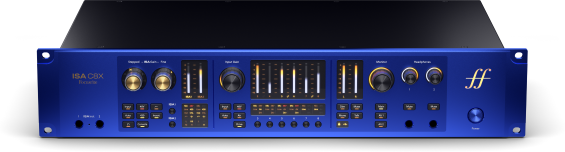 Focusrite Isa C8x - USB audio interface - Main picture
