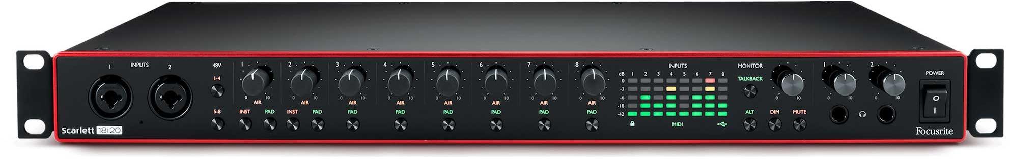 Usb audio interface Focusrite Scarlett 18i20 G3