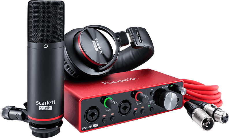 Focusrite Scarlett 2i2 Studio 4th Gen. – Thomann United States