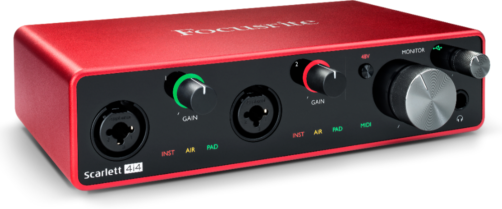 Focusrite Scarlett 4i4 G3 - USB audio interface - Main picture