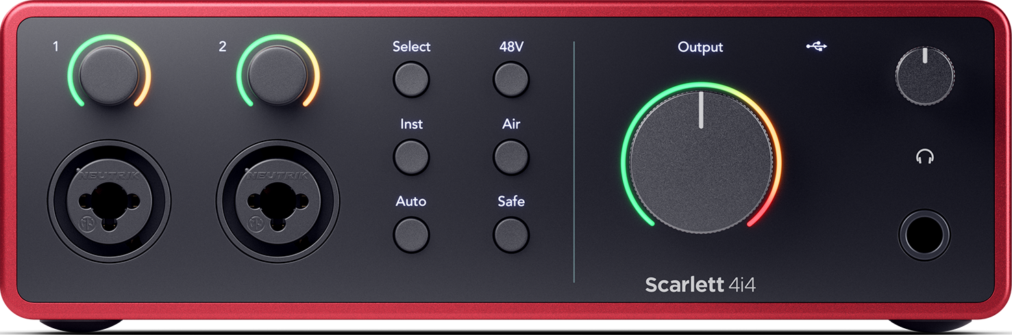 Focusrite Scarlett 4i4 G4 - USB audio interface - Main picture