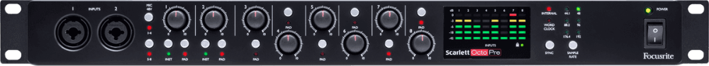 Focusrite Scarlett-octopre - Preamp - Main picture