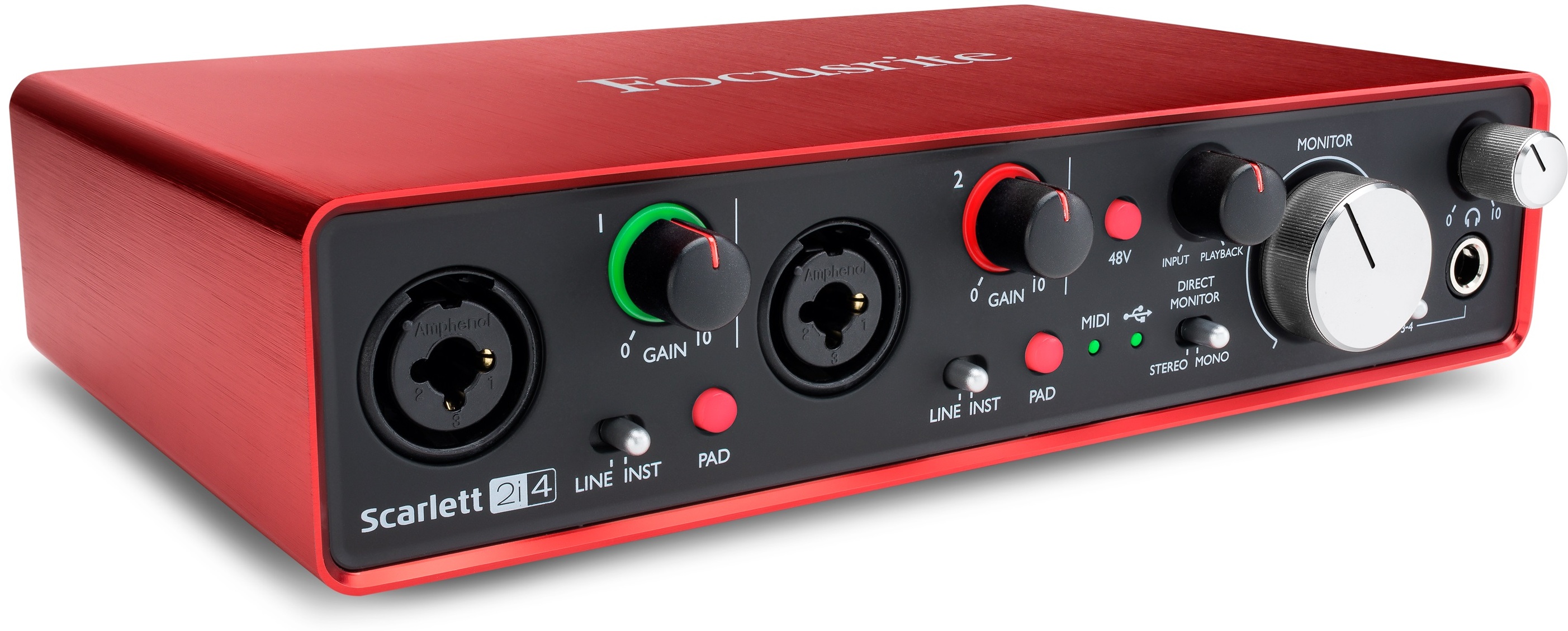 Focusrite Scarlett2 2i4 - USB audio interface - Main picture