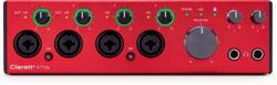 Usb audio interface Focusrite Clarett + 4 Pre