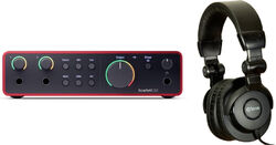 Home studio set Focusrite SCARLETT 2i2 G4  + X-HP1