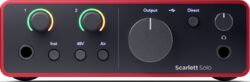 Usb audio interface Focusrite Scarlett Solo G4