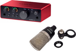 Home studio set Focusrite Scarlett Solo G4  + (XS-Studio)