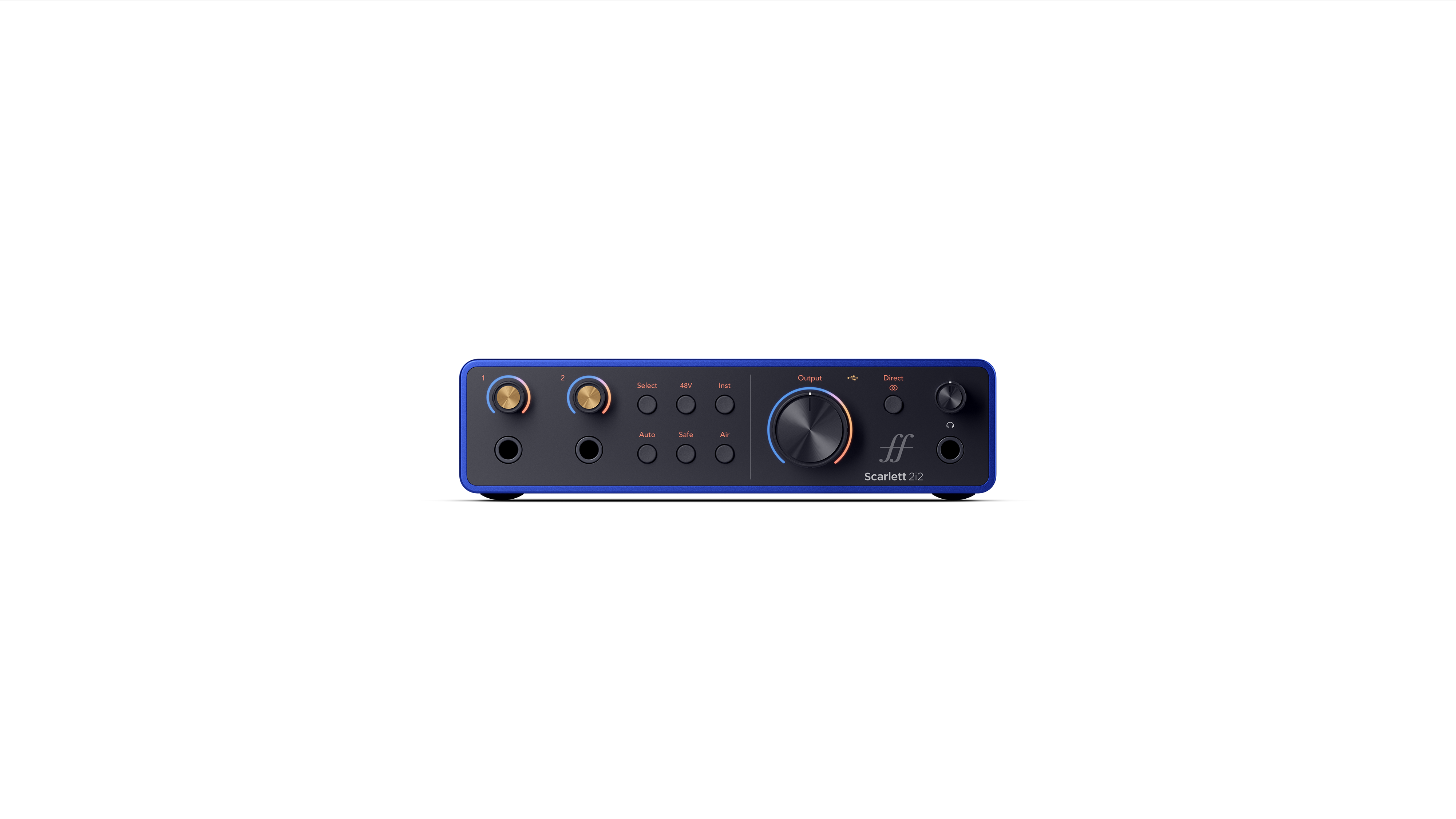 Focusrite Scarlett 2i2 G4 Ae Blue - USB audio interface - Variation 2