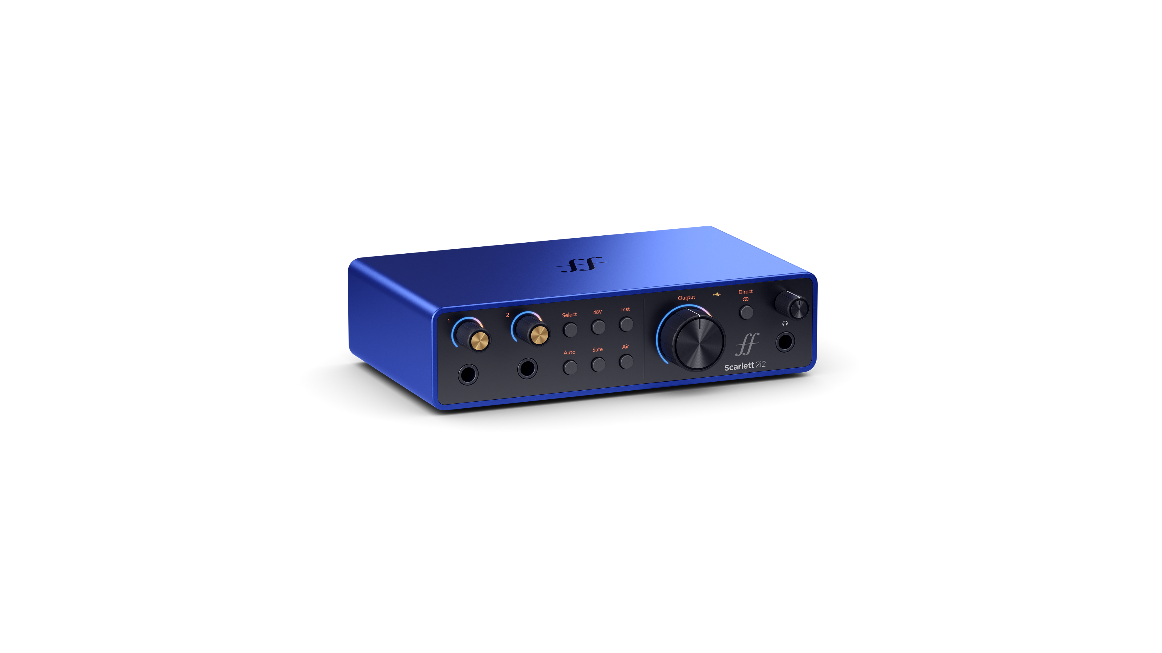 Focusrite Scarlett 2i2 G4 Ae Blue - USB audio interface - Variation 1