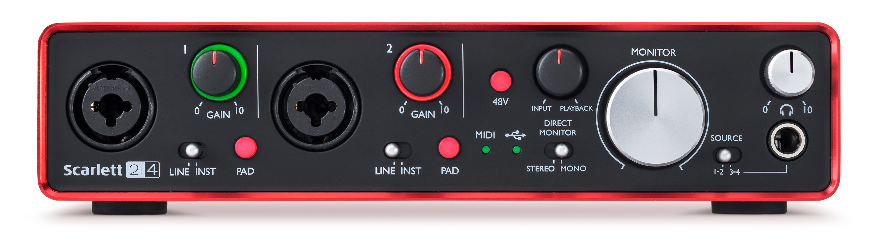Focusrite Scarlett2 2i4 Usb audio interface