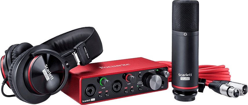 Focusrite Scarlett 3 2i2 Studio - Home Studio Set - Variation 1